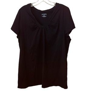 Lane Bryant Venezia Black Top Size 14/16